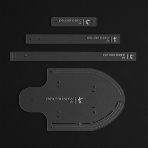 Sablon acrilic teaca de cutit Explorer (Explorer Knife Sheath) - Tandy Leather 58035-00