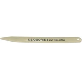 Scula de modelaj si sculptura din os pentru pielarie C.S. Osborne | Made in USA (15-20 cm) - Img 3