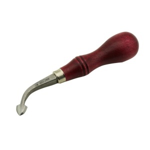 Scula pentru indoit si modelat piele C.S. Osborne Single Tickler No. 12-1