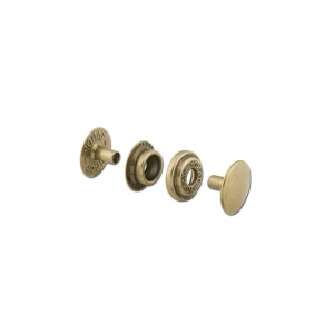 Set 10 bucati capse, diverse finisaje LINE 24 (8mm) Tandy Leather - Img 7