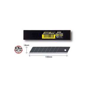 Set 10 Lame Cutter Segmentate Negre 18 mm, Olfa LBB-10B - Img 2