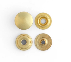 Set 100 bucati capse, diverse finisaje LINE 24 (8mm) Tandy Leather - Img 1