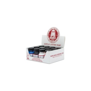 Set 12 vopsele acrilice pentru piele si sneakers Angelus, 12 x 29.5 ml - Img 4