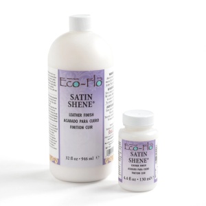 Solutie de sigilare si blocare culori cu efect satinat Eco-Flo Satin Shene Tandy Leather (130 ml / 946 ml)
