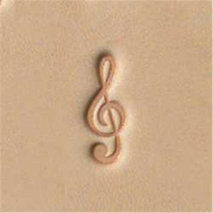 Stanta de embosare piele Craftool E568 (muzical cheia sol) - Tandy Leather 66568-00 - Img 2