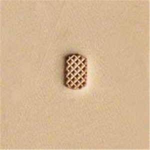 Stanta de embosare piele Craftool M885 (matting grosier cu patratele) - Tandy Leather 6885-00 - Img 2