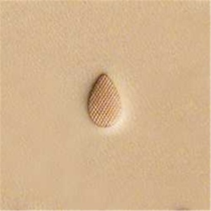 Stanta de embosare piele Craftool P213 (pear shader cu patratele) - Tandy Leather 6213-00 - Img 2