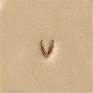 Stanta de embosare piele Craftool U710 (mulefoot zimtat ascutit) - Tandy Leather 6710-00 - Img 2