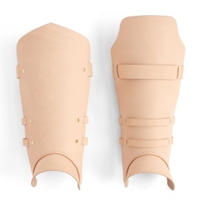 Tipar hartie aparatori de tibie (Greaves) - Tandy Leather 56449-00 - Img 3