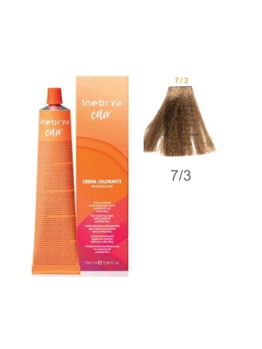 Vopsea inebrya 100 ml - 7/3 ( Auriu)