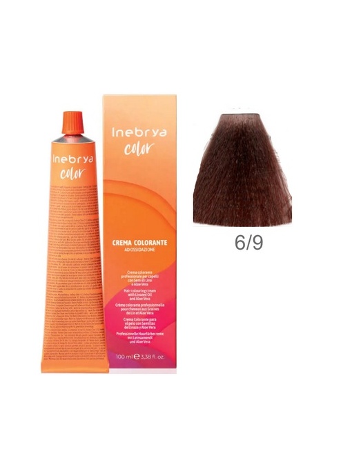 Vopsea inebrya 100 ml -6/9 BITTER CHOCOLATE