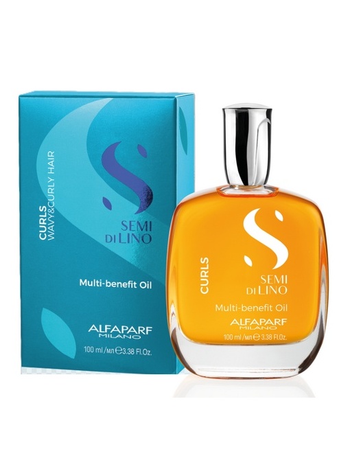 Curls Multi-Benefit Oil- Ulei pentru par cret sau ondulat AlfaParf -100 ml