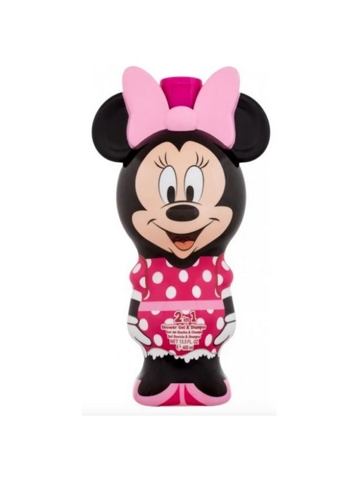 Gel de dus si sampon pentru copii Minnie Mouse, 2D- 400 ml, Air Val