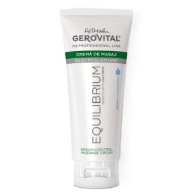 Cremă de Masaj Seboreglatoare, Hidratantă și Calmantă pentru Ten Gras cu Niacinamidă, Gerovital H3 Equilibrium, 200 ml