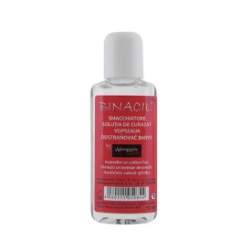 Solutie de curatat vopseaua de gene si sprancene de pe piele Binacil- 50 ml