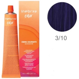 Vopsea inebrya 100 ml - 3/10 ( Bleu indigo) - Img 1