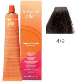 Vopsea inebrya 100 ml - 4/9 DARK CHOCOLATE