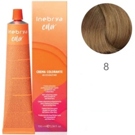 Vopsea Inebrya 100 ml - 8 PURE LIGHT BLONDE - Img 1