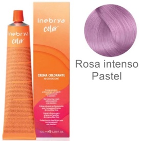 Vopsea inebrya 100 ml - ROSA INTENSO (PASTEL PUR) - Img 1