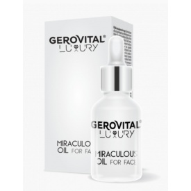 Ulei Miraculos pentru Față cu Vitamina A și E – Nutriție Intensă și Redensificare, Gerovital Luxury, 15 ml - Img 2