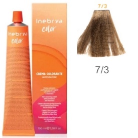 Vopsea inebrya 100 ml - 7/3 ( Auriu)