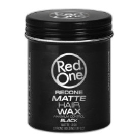 Ceara de par mata pentru barbati, RedOne, Black Wax 100 ml
