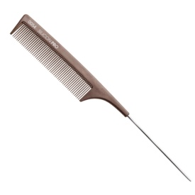 Pieptene frizerie/coafor NEGRU - SILICON PRO 0044 ( XANITALIA )