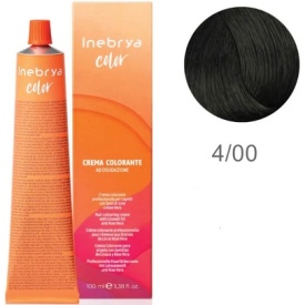 Vopsea inebrya 100 ml - 4/00 INTENSE CHESTNUT