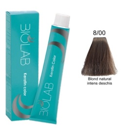 Vopsea pentru par BioLab 8/00(Blond natural intens deschis ) 100 ml - Img 1