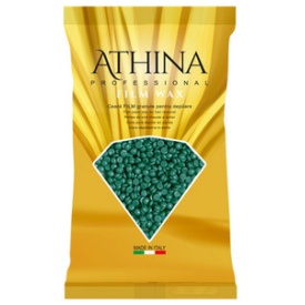 Ceara FILM elastica granule Verde (Clorofilă) 1kg - ATHINA Professional