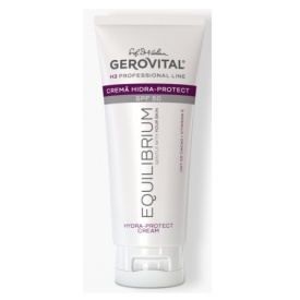 Cremă Hidra-Protect SPF 50 cu Vitamina E și Unt de Cacao, protecție UVA/UVB ridicată, 100 ml