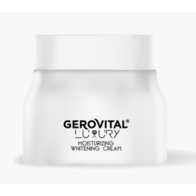 Cremă Hidratantă pentru Albire cu Niacinamidă și Vitamina C – Uniformizare Ten și Estompare Pete Pigmentare, Gerovital Luxury, 50 ml