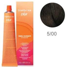 Vopsea inebrya 100 ml - 5/00 INTENSE LIGHT CHESTNUT