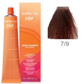 Vopsea inebrya 100 ml -7/9 GIANDUIA CHOCOLATE - Img 1