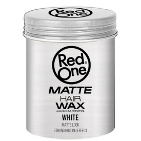 Ceara de par mata pentru barbati, RedOne, White Wax 100 ml
