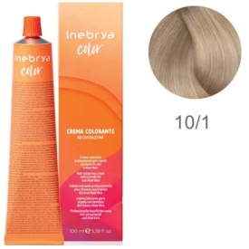 Vopsea inebrya 100 ml - 10/1 (blond platinat deschis cu reflex de cenusiu)