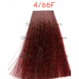 Vopsea inebrya 100 ml - 4/66F CHESTNUT RED FIRE - Img 2