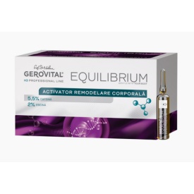 Fiole Activator Remodelare Corporală pentru Elasticitatea Pielii și Combaterea Celulitei, cu Cafeină 5,5% și Escină - 20 fiole x 10 ml