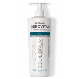 Gel după Depilare Gerovital Profesional – Calmare și Hidratare imediată a pielii sensibile, 500 ml
