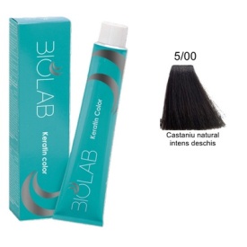 Vopsea pentru par BioLab 5/00( Castaniu natural intens deschis) 100 ml - Img 1