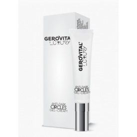 Cremă Gel Anticearcan cu Escină – Estompare Cearcăne, Revitalizare și Fermitate Contur Ochi, Gerovital Luxury, 15 ml