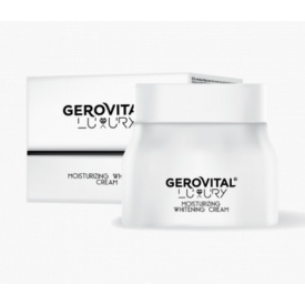 Cremă Hidratantă pentru Albire cu Niacinamidă și Vitamina C – Uniformizare Ten și Estompare Pete Pigmentare, Gerovital Luxury, 50 ml - Img 2