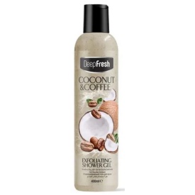 Gel de dus exfoliant Cocont&Coffee DeepFresh 400 ml (Vegan)