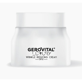 Cremă pentru Atenuarea Ridurilor cu SPF 15 – Fermitate și Redensificare, Gerovital Luxury, 50 ml
