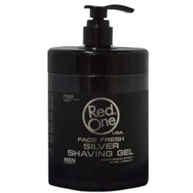 Gel de ras cu pompita RedOne Silver 1000ml