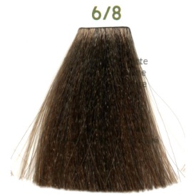 Vopsea inebrya 100 ml - 6/8 DARK BLONDE MATTE - Img 2