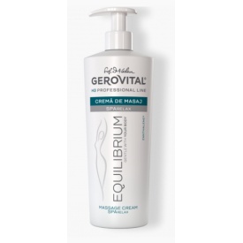 Cremă de Masaj Corporal SPArelax pentru Relaxarea și Îngrijirea Pielii cu Zantalene®, Gerovital H3 Equilibrium, 500 ml