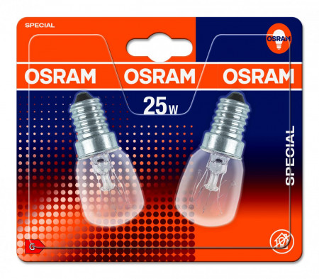 SPC.T26/57 CL 25W 230V E14 BLI2 OSRAM