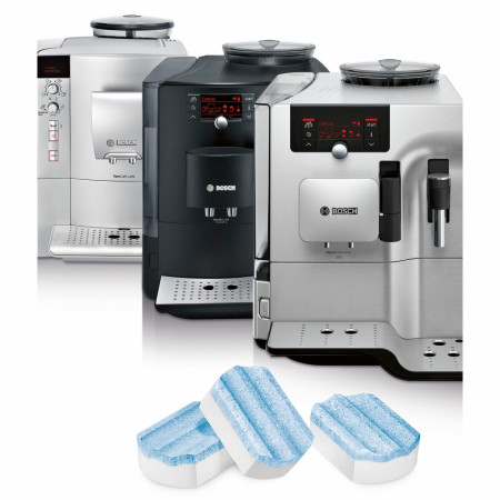 Tablete curatare automat cafea Bosch 3 buc 2 in 1 pt programele Descaling si Calcnclean