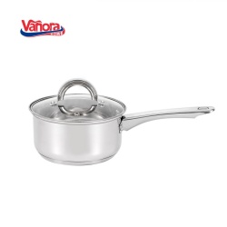 CASEROLA INOX CU CAP 16x7.5CM,1.5 L,MIKA